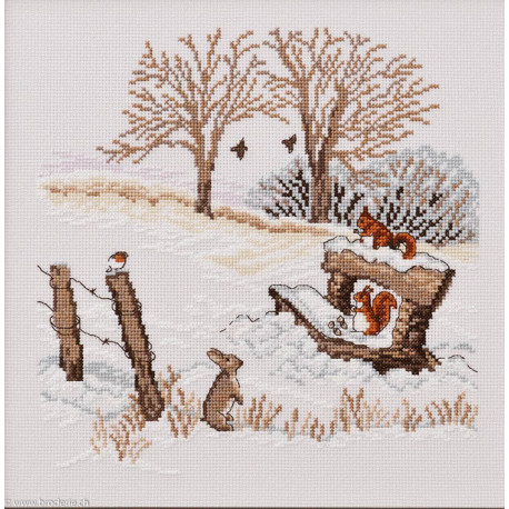 Permin, kit Squirrel Winter (PE92-2130)