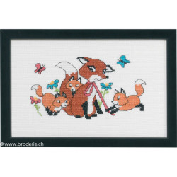 Permin, kit The fox family (PE92-4307)