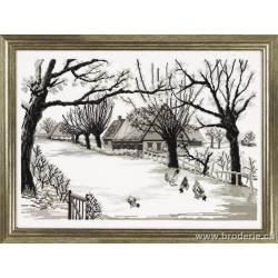 Permin, Paysage noir-blanc (PE70-3128)