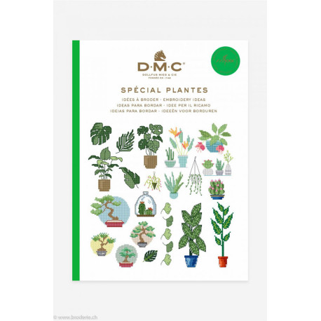 DMC, catalogue mini, motifs plantes (DMC15820)