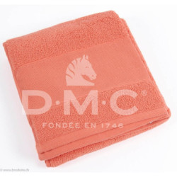 DMC, Linge éponge 50x100 cm Corail (CL084B-135)