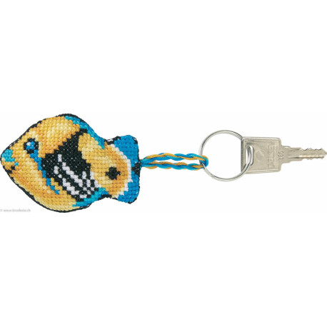 Permin, kit porte-clefs poisson tigré (PE11-1175)