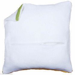 Vervaco, dos de coussin carré coloris blanc (PN0174415)