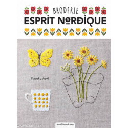 Editions de Saxe, Livre broderie esprit nordique (JALI311)