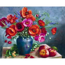 ArtCity, kit diamant Still life with poppies (ACDP041)