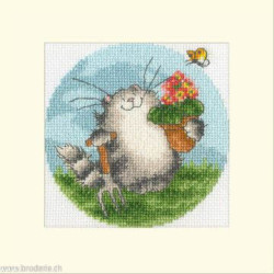 Bothy Threads, kit carte de voeux Seeds Of Love (BOXGC46)