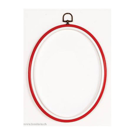 Cadre en plastique rouge 20x25 cm (p.1pc) (PN0009454)