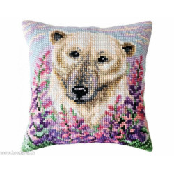 Collection d'Art, kit coussin Ours blanc (CADE5489)