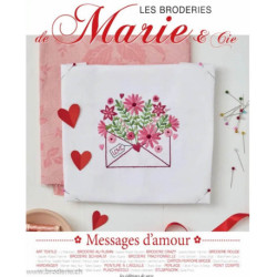Editions de Saxe, les Broderies de Marie - Messages d'amour (E4621023)