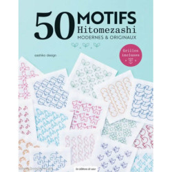 Editions de Saxe, Livre 50 motifs Hitomezashi (JALI365)