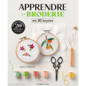 Editions de Saxe, Livre apprendre la broderie en 10 leçons (BASE004)