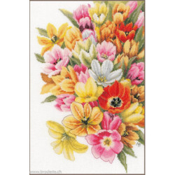 Lanarte, kit Marjolein Bastin Couvre-moi de tulipes (LA0205849)
