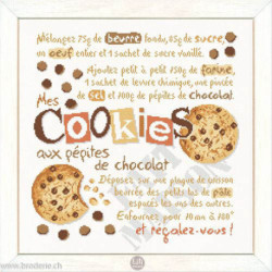 LiliPoints, Grille Gourmandise - Mes Cookies (G052)