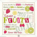 LiliPoints, Grille Gourmandise - Salade de fruits (G045)