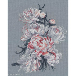 Oven, kit Lacy peonies (OV1574)