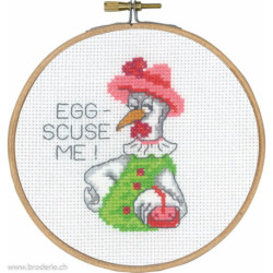 Permin, kit Poule Egg-scuse me (PE13-4120)