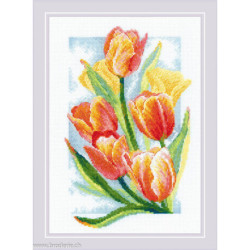 Riolis, kit Spring Glow. Tulips (RI2191)