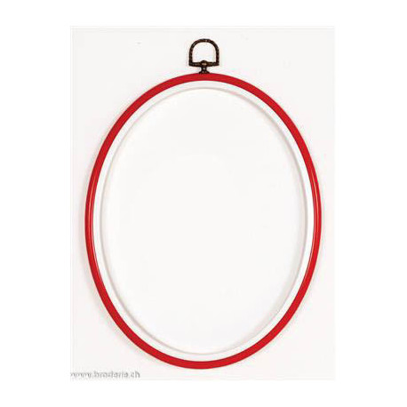 Vervaco, Cadre en plastique rouge 10x14 cm (p.1pc) (PN0009448)