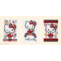 Vervaco, kit lot de 3 cartes Hello Kitty (PN0205310)