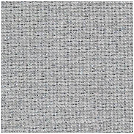 Zweigart, Lin Cashel gris avec brillance (3281-7113)