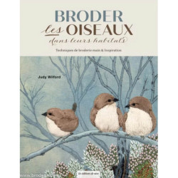 Editions de Saxe, Livre broder les oiseaux (MLDI397)