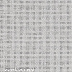 Zweigart, Lin Belfast 12.6 fils/cm gris clair (3609-786)