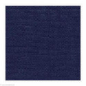 Zweigart, Lin Belfast 12.6 fils/cm bleu foncé (3609-589)