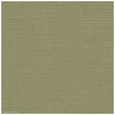 Zweigart, Lin Belfast 12.6 fils/cm vert (3609-6016)