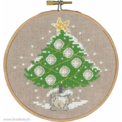 Permin, kit Tree with ornaments (PE13-4202)