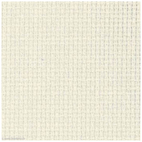 Zweigart, Aïda 4.4 points/cm blanc cassé en 110cm (1007-101)