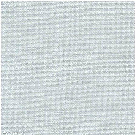 Zweigart, Lin Belfast 12.6 fils/cm bleu gris clair (3609-7106)