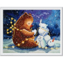 Collection d'Art, kit diamant Snow hear (CADE7177)