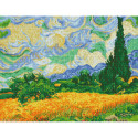 Diamond Dotz, kit diamant niveau 2 Wheat Field Van Gogh (DD9024)