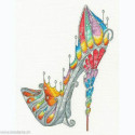 Bothy Threads, kit Shoe art Stained Glass Slipper (BOXSK7)