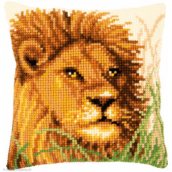 Vervaco, Kit coussin au point de croix Lion (PN0179861)