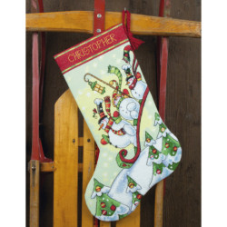 Dimensions Gold, kit Stocking Sled smen (DIM08853)