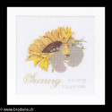 Thea Gouverneur, kit Birth Sampler Sunny (G0507)