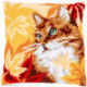 Vervaco, Kit coussin Chat en automne (PN0194222)