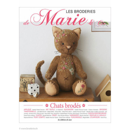 Editions de Saxe, les Broderies de Marie - Chats brodés (4621017)