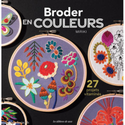 Editions de Saxe, Livre Broder en couleurs (JALI310)