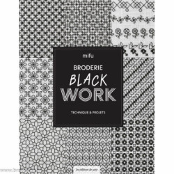 Editions de Saxe, Livre Broderie blackwork (JALI327)