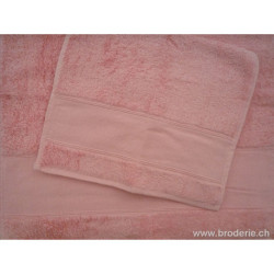 Stafil, linge éponge 33 x 55cm rose vif (STA34-41)