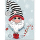 Collection d'Art, kit diamant carte Christmas gnome (CADCCF005)