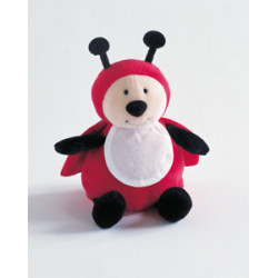 DMC, doudou peluche coccinelle (DMC-GN076)