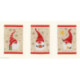 Vervaco, Kit carte de voeux Gnomes de Noël lot de 3 (PN0184428)