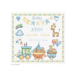 LetiStitch, kit Baby boy record (SLETI936)