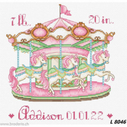 LetiStitch, kit Baby Carousel (SLETIL8046)