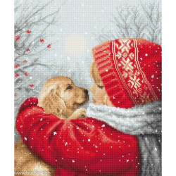 LetiStitch, kit Christmas hugs (SLETIL8019)