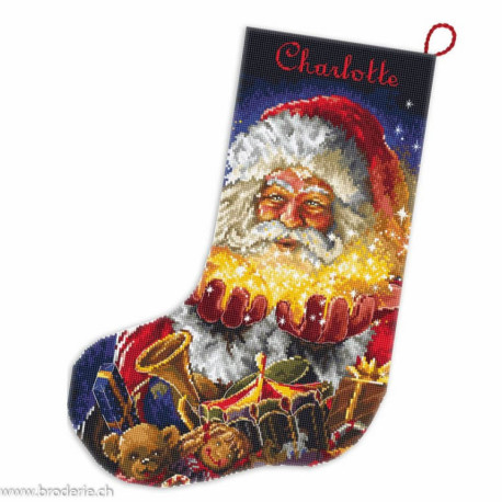 LetiStitch, kit Christmas miracle Stocking (SLETIL8050)