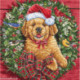 LetiStitch, kit Christmas Puppy (SLETIL8053)